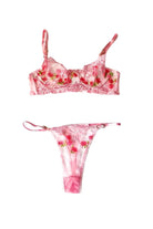 Elorian Couture Lingerie-Floral Whispers - Alice Bra Set-İç Giyim Setleri-4-Milagron.com