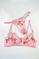 Elorian Couture Lingerie-Floral Whispers - Alice Bra Set-İç Giyim Setleri-5-Milagron.com