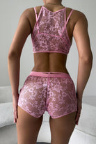 Selvya Bra & Bralette & Short & String 4'lü Set - 2