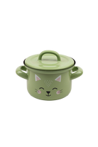 Emaylab-Little Cat Emaye 12cm Bebek Tenceresi (850 Ml)-Sunum Aksesuarları-2-Milagron.com