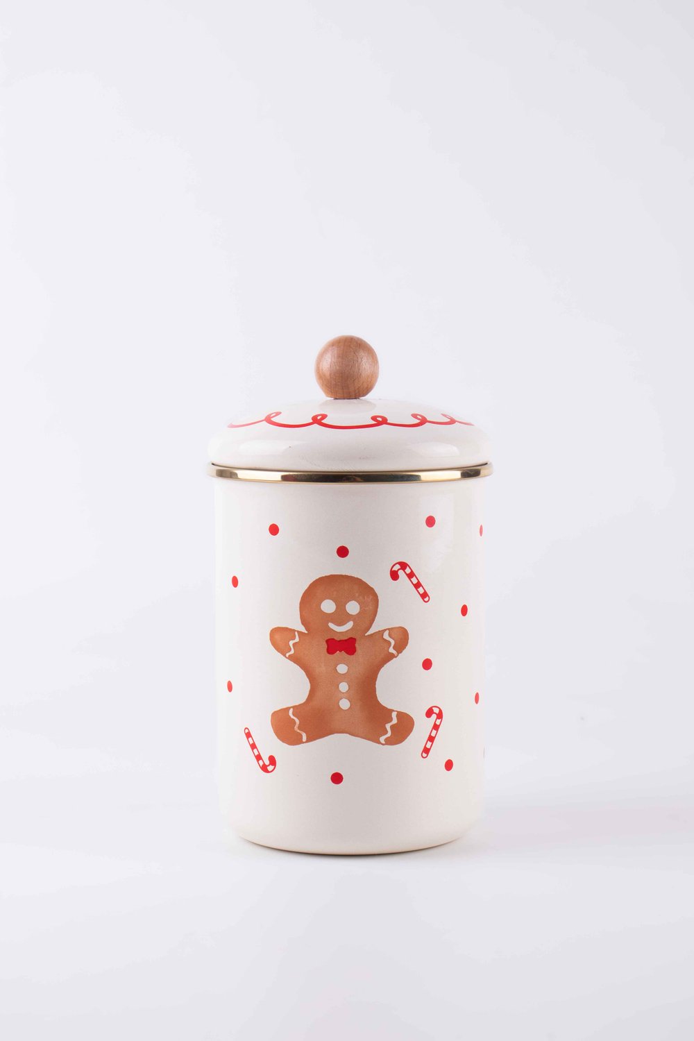 Emaylab-Merry Yılbaşı Özel Emaye Dev Boy Kapsül Kavanozu, Çok Amaçlı Kavanoz-Sunum Aksesuarları-1-Milagron.com