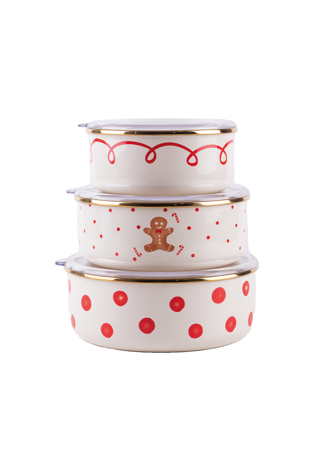 Emaylab-Merry Yılbaşı Özel Emaye Üçlü Saklama Kabı Seti-Sunum Aksesuarları-1-Milagron.com