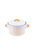 Emaylab-Rainpot Emaye Tencere 16cm - Grid-Sunum Aksesuarları-1-Milagron.com