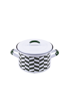 Emaylab-Rainpot Emaye Tencere 16cm - Zigzag-Sunum Aksesuarları-1-Milagron.com