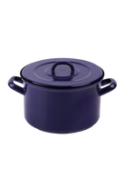 Emaylab-Rainpot Emaye Tencere 22cm - Cobalt-Sunum Aksesuarları-1-Milagron.com