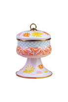 Emaylab-Retro Hippie Emaye Şekerlik-Sunum Aksesuarları-2-Milagron.com