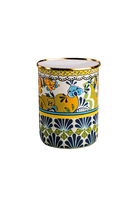 Emaylab-Selge Emaye Vazo/kaşıklık-Sunum Aksesuarları-1-Milagron.com