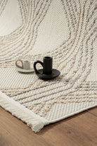 Empera-Agra Bisque Modern İSkandinav Desenli Halı-2-Milagron.com