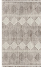 Empera-Agra Cyan Modern İSkandinav Desenli Halı-1-Milagron.com