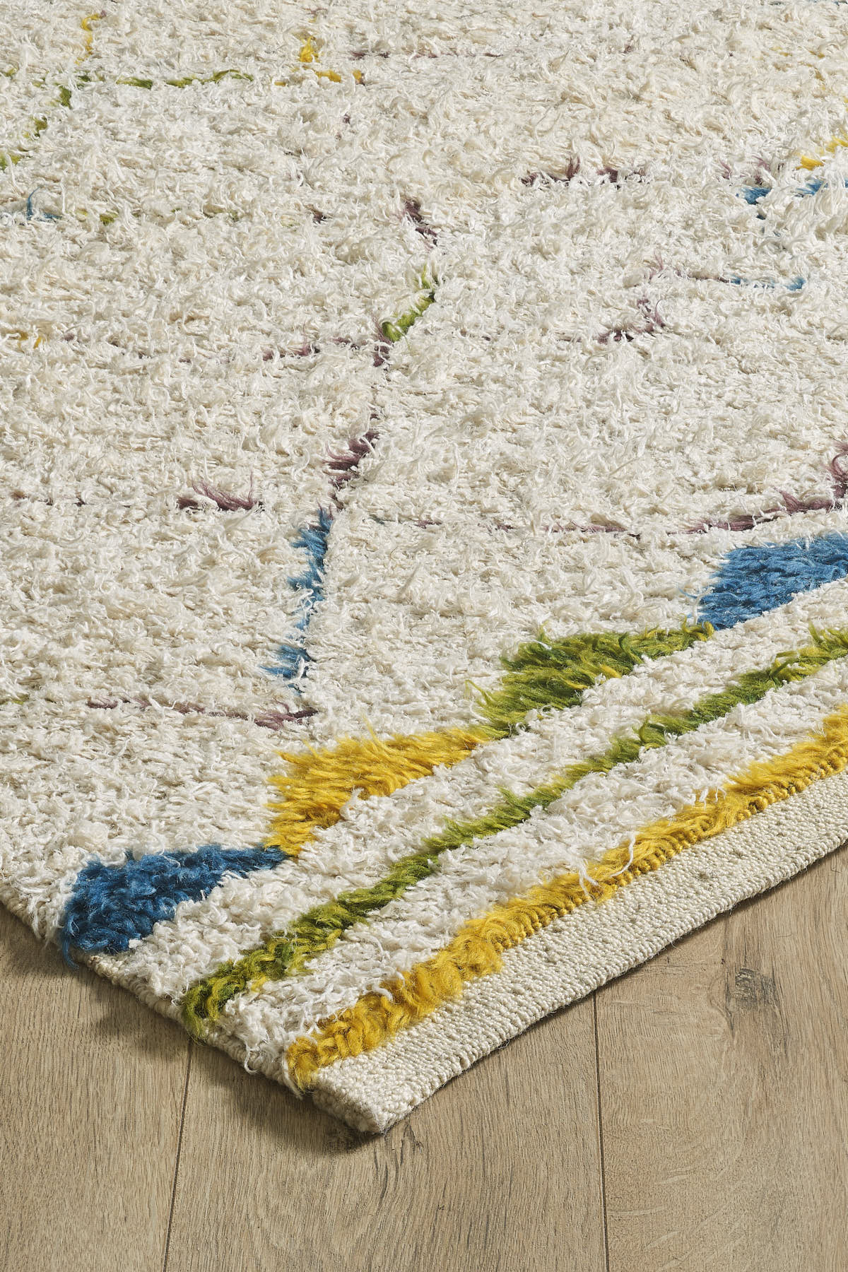 Empera-Antik Halı Morocco Etnik Desenli El Dokuması Halısı E0029-2-Milagron.com