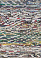 Empera-Antik Halı Recycle Etnik Desenli El Dokuması Salon Halısı E0007-1-Milagron.com