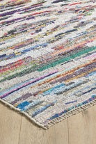 Empera-Antik Halı Recycle Etnik Desenli El Dokuması Salon Halısı E0007-2-Milagron.com