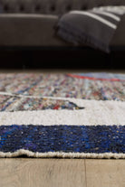 Empera-Antik Halı Recycle Etnik Desenli El Dokuması Salon Halısı E0008-4-Milagron.com