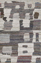 Empera-Antik Halı Recycle Etnik Desenli El Dokuması Salon Halısı E0009-1-Milagron.com