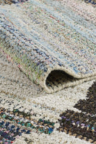 Empera-Antik Halı Recycle Etnik Desenli El Dokuması Salon Halısı E0009-3-Milagron.com