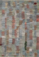 Empera-Antik Halı Recycle Etnik Desenli El Dokuması Salon Halısı E0016-1-Milagron.com