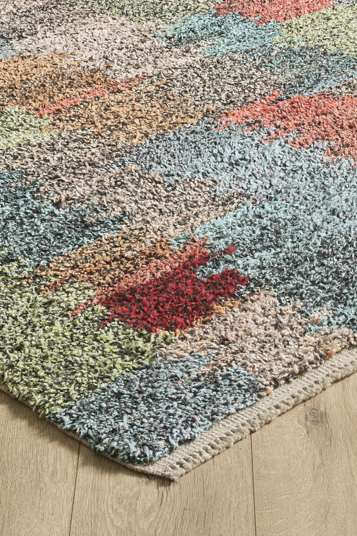 Empera-Antik Halı Recycle Etnik Desenli El Dokuması Salon Halısı E0016-2-Milagron.com