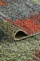 Empera-Antik Halı Recycle Etnik Desenli El Dokuması Salon Halısı E0016-3-Milagron.com