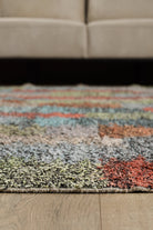 Empera-Antik Halı Recycle Etnik Desenli El Dokuması Salon Halısı E0016-4-Milagron.com