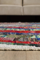 Empera-Antik Halı Recycle Etnik Desenli El Dokuması Salon Halısı E0019-4-Milagron.com