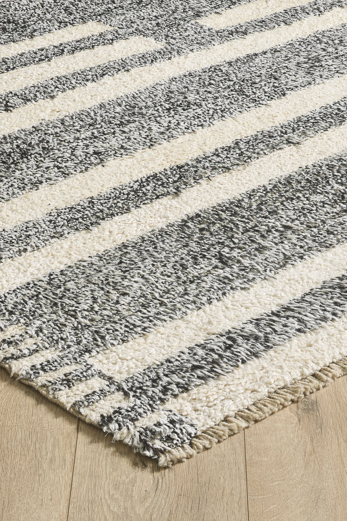 Empera-Antik Halı Recycle Etnik Desenli El Dokuması Salon Halısı E0021-2-Milagron.com