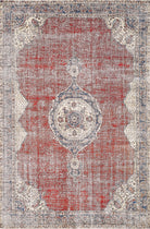 Empera-Antik Halı Vintage Etnik Desenli El Dokuması Halısı E0027-1-Milagron.com