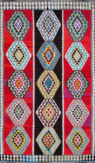 Empera-Antik Kilim Anadolu Etnik Desenli El Dokuması Kilim E0531-1-Milagron.com
