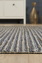 Empera-Dulce Feldgrau Renkli Jüt Hasır Halı-4-Milagron.com