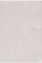 Empera-Gemma Pure White Saçaklı Modern Tozumaz Halı-1-Milagron.com