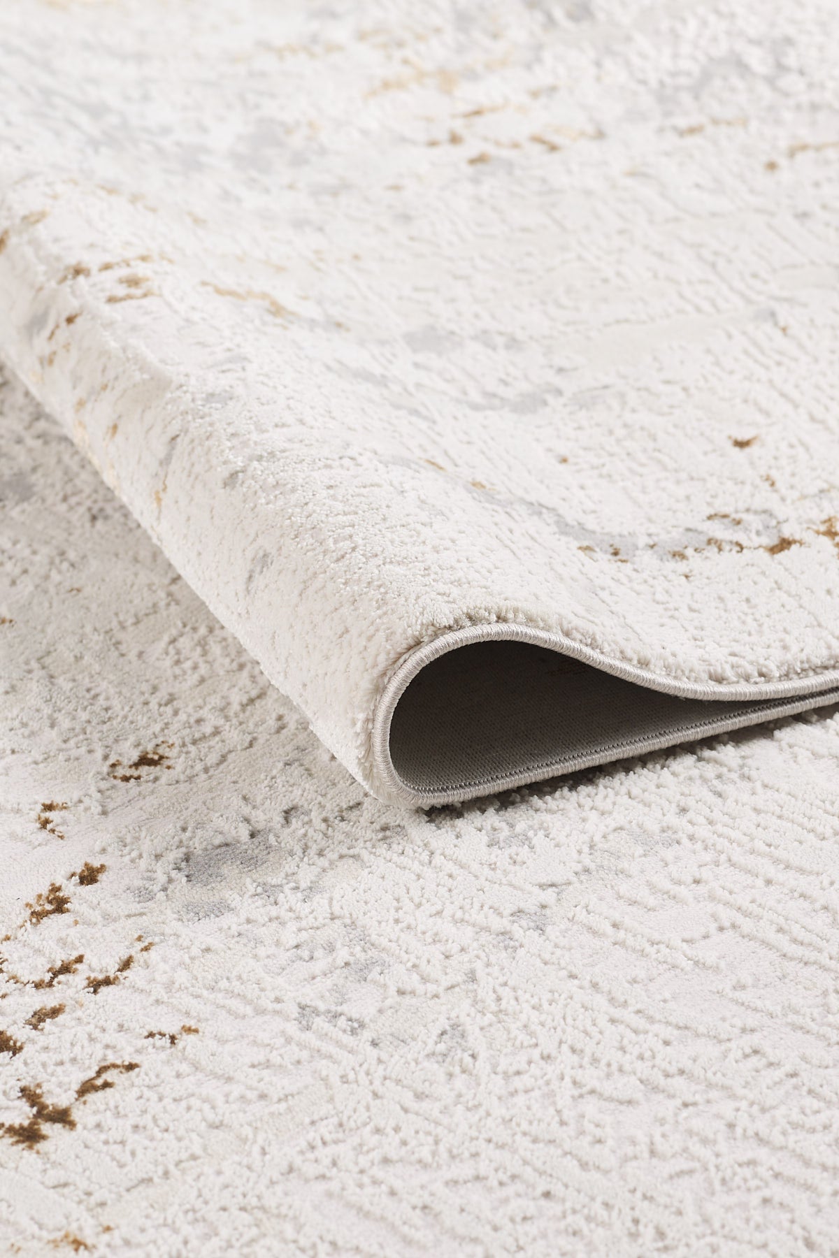 Empera-Gemma Taupe Antialerjik Saçaklı Halı-3-Milagron.com