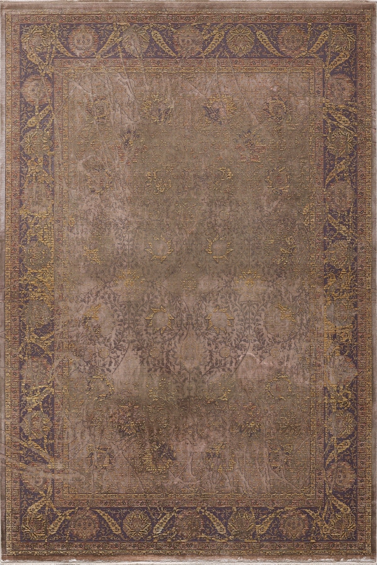 Empera-Gordion Brunus Kendinden Saçaklı Modern Halı-1-Milagron.com