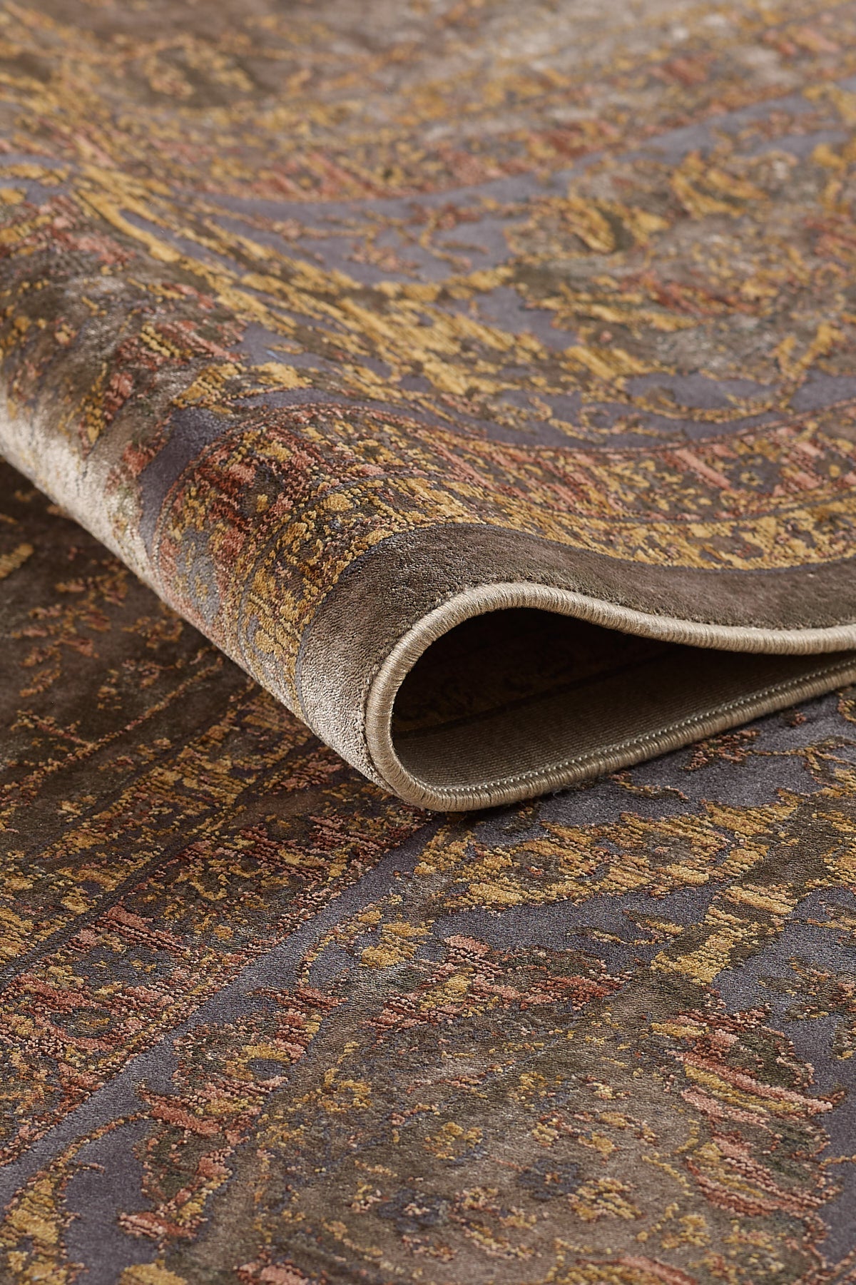 Empera-Gordion Brunus Kendinden Saçaklı Modern Halı-3-Milagron.com