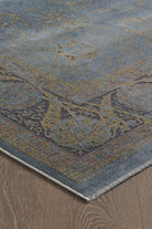 Empera-Gordion Gris Kendinden Saçaklı Modern Halı-2-Milagron.com