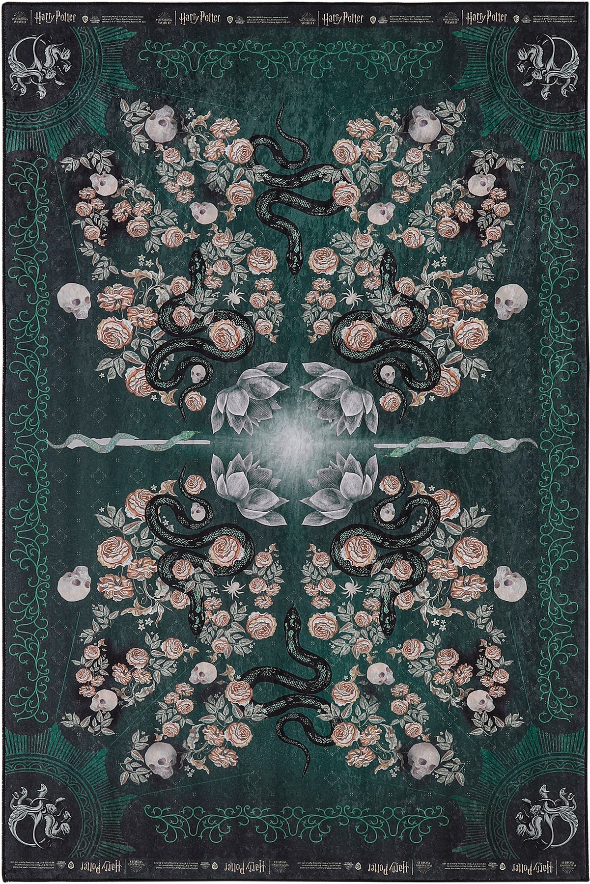 Empera-Harry Potter Slytherin Halı-1-Milagron.com