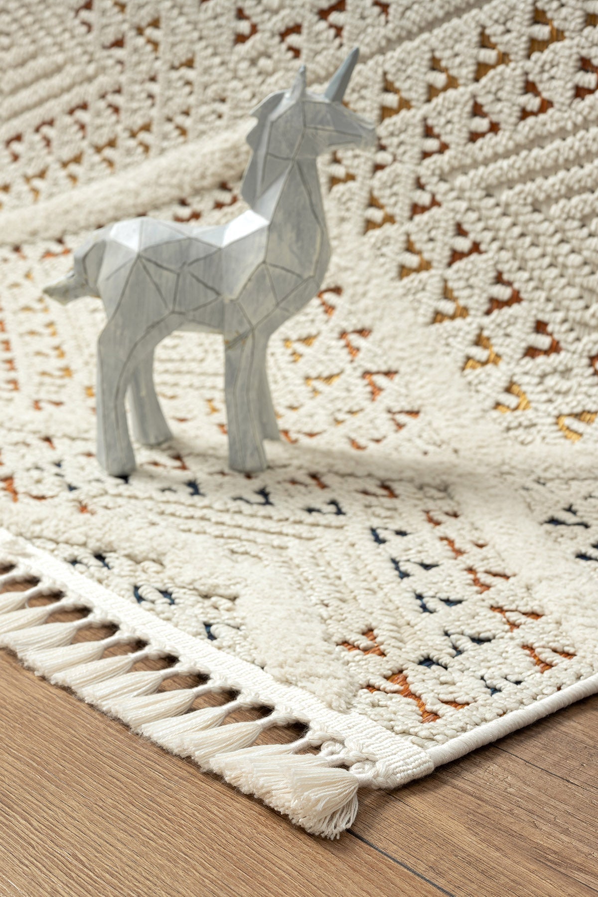 Empera-Helsinki Berghall Saçaklı Hav Toz Vermez Halı-3-Milagron.com