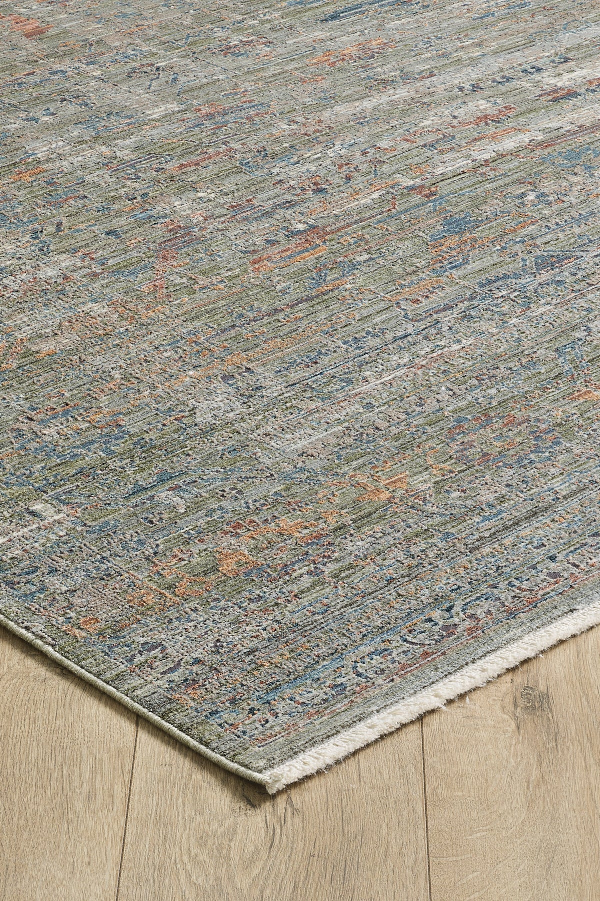 Empera-Heritage Lisse Kendinden Saçaklı Modern Klasik Eskitme Halı-2-Milagron.com