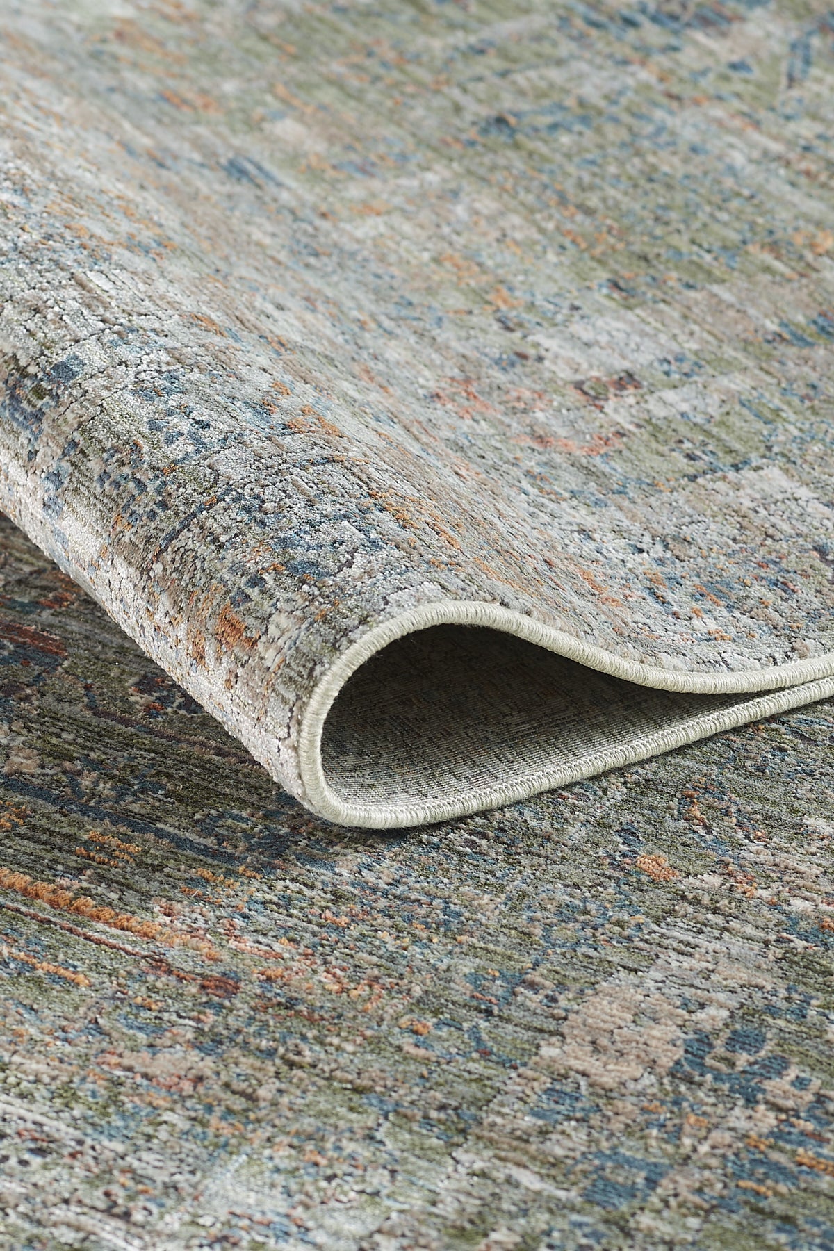 Empera-Heritage Lisse Kendinden Saçaklı Modern Klasik Eskitme Halı-3-Milagron.com