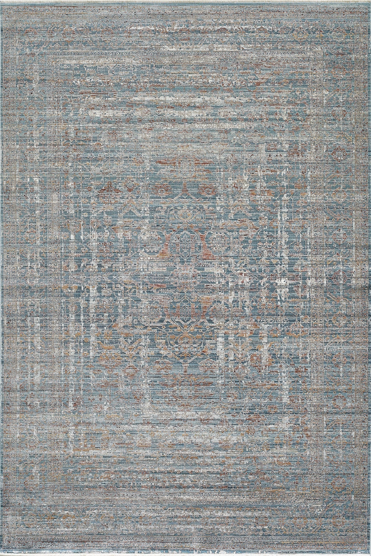 Empera-Heritage Maresia Kendinden Saçaklı Modern Klasik Eskitme Halı-1-Milagron.com