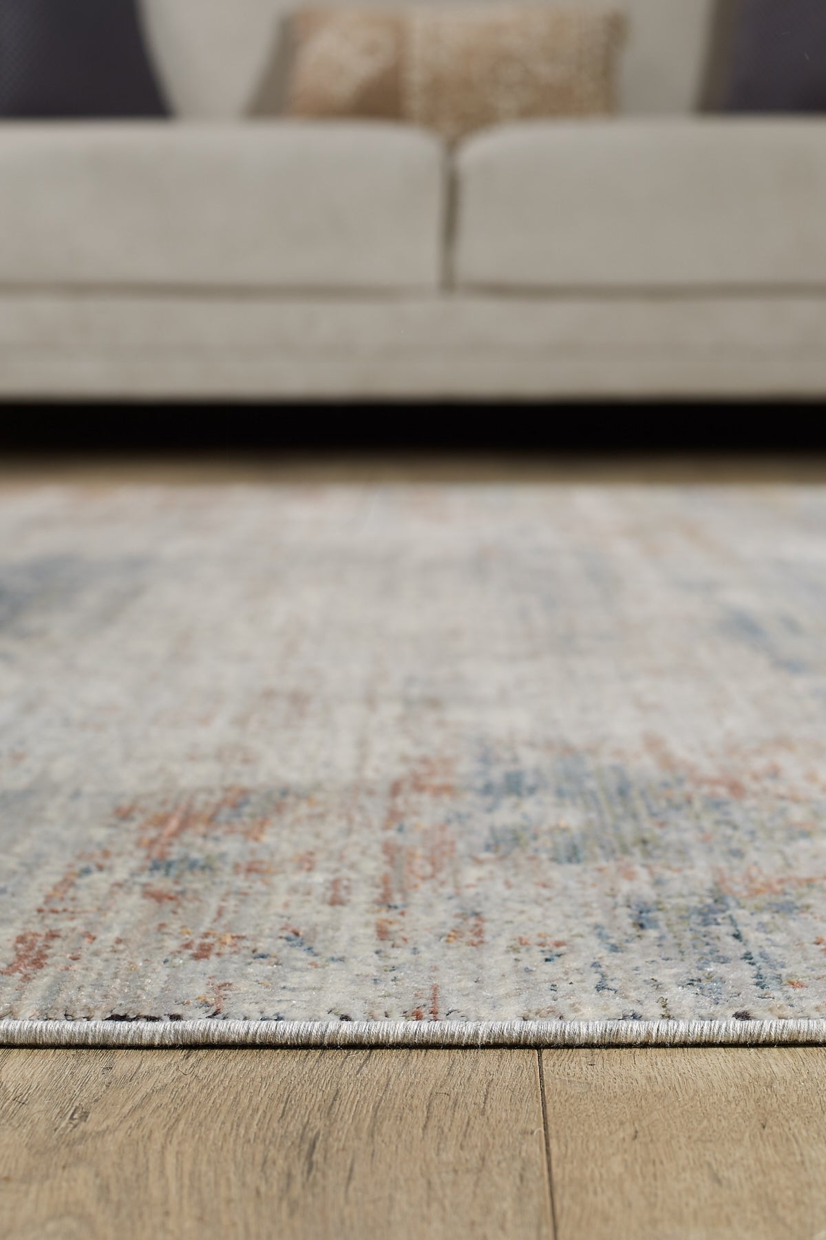 Empera-Heritage Pride Kendinden Saçaklı Modern Klasik Eskitme Halı-4-Milagron.com