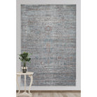 Empera-Heritage Renda Kendinden Saçaklı Modern Klasik Eskitme Halı-2-Milagron.com