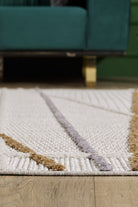 Empera-Ibiza Marilla Geometrik Toz Vermeyen İSkandinav Desen Saçaklı Halı-4-Milagron.com