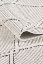 Empera-Ibiza Vista Geometrik Toz Vermeyen İSkandinav Desen Saçaklı Halı-3-Milagron.com