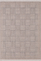 Empera-Indiana Stripe Takma Saçaklı Modern Salon Halısı-1-Milagron.com