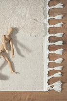 Empera-Kids Bunny Tavşan Figürlü Krem Bebek Odası Halısı-4-Milagron.com