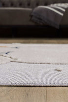 Empera-Kids Cloudy Figürlü Takma Saçaklı Antialerjik Dikdörtgen Halı-4-Milagron.com