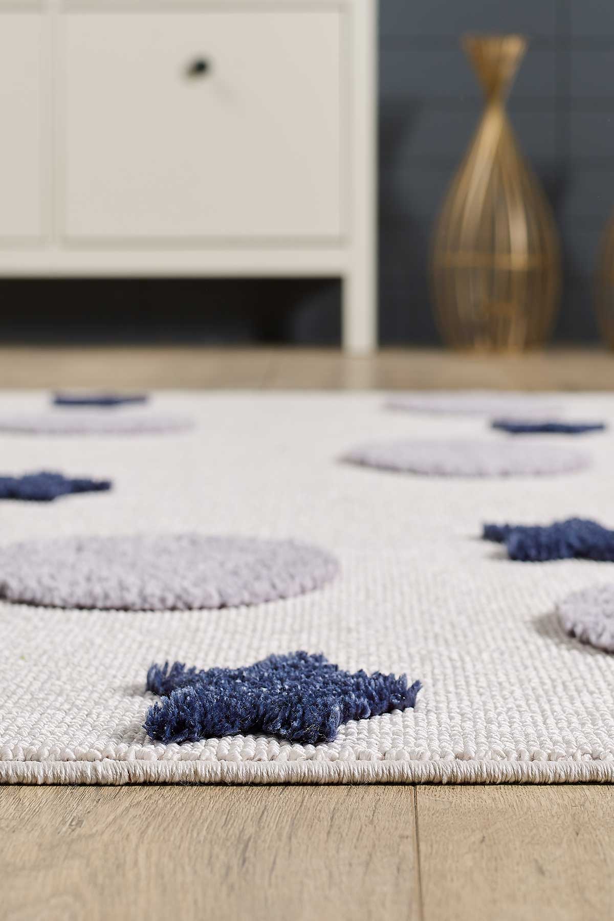 Empera-Kids Galaxy Yıldızlı Galaksi Takma Saçaklı Çocuk Halısı-4-Milagron.com