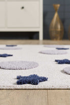 Empera-Kids Galaxy Yıldızlı Galaksi Takma Saçaklı Çocuk Halısı-4-Milagron.com