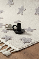 Empera-Kids Starry Antialerjik Yıldız Figürlü Bebek Odası Halısı-4-Milagron.com