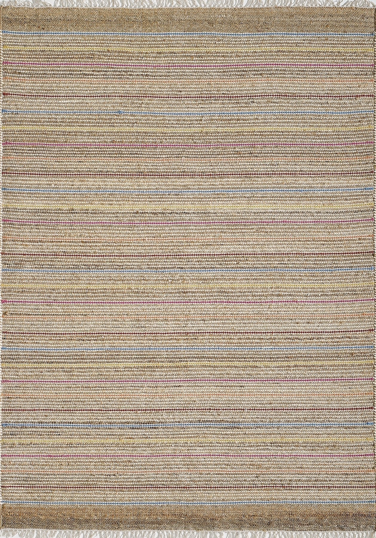 Empera-Lafel Multy Çok Renkli Jüt Hasır Halı-1-Milagron.com