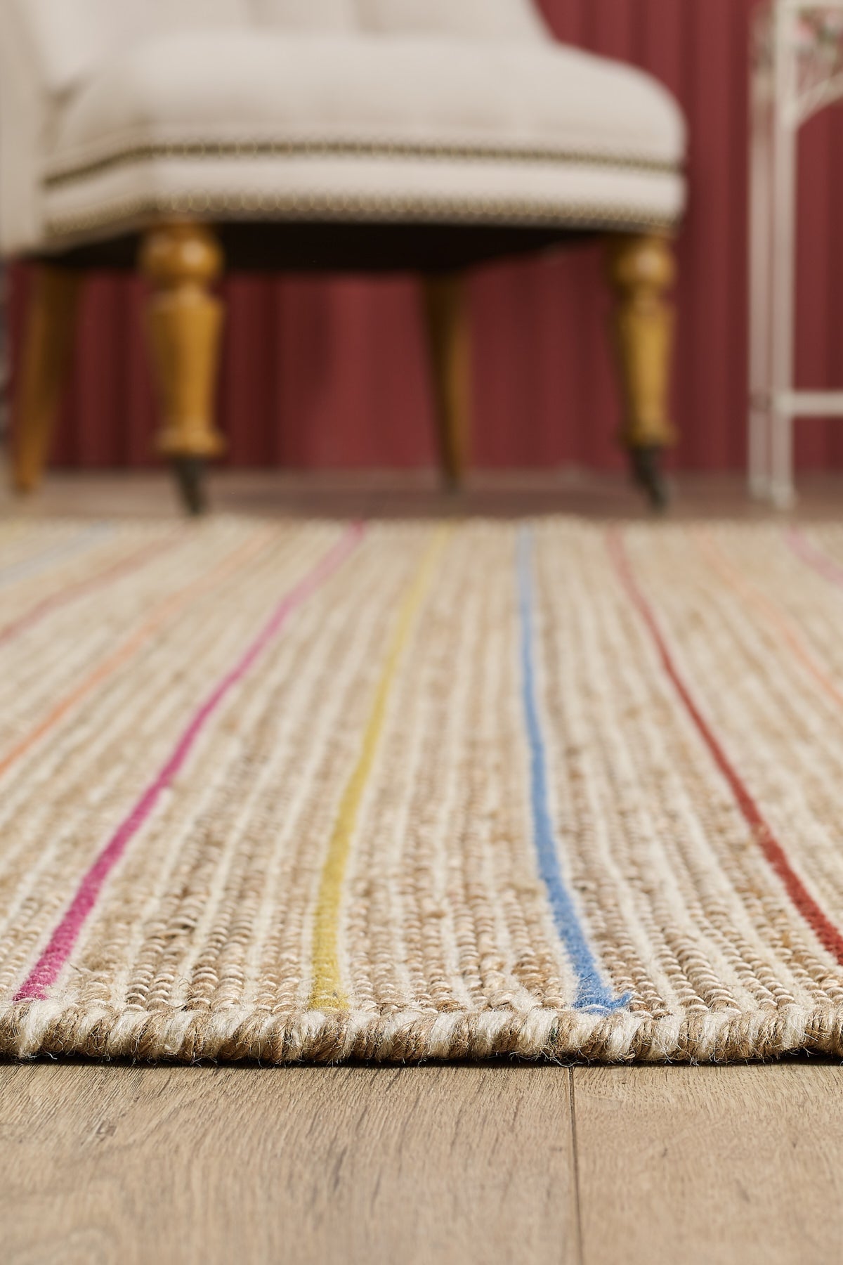 Empera-Lafel Multy Çok Renkli Jüt Hasır Halı-4-Milagron.com